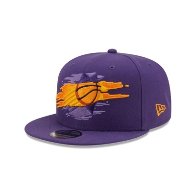 Purple Phoenix Suns Hat - New Era NBA Logo Tear 9FIFTY Snapback Caps USA2968357